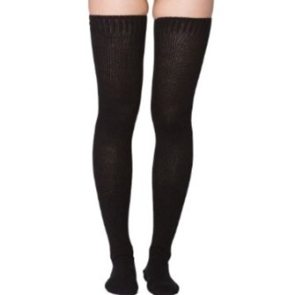American apparel thigh high socks